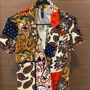 Zara short sleeve blazer dress